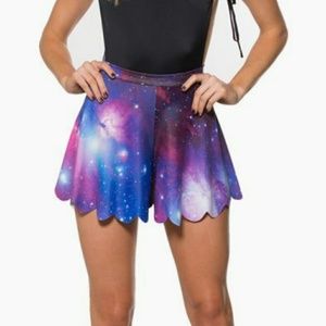 Black Milk purple Galaxy Shorties S